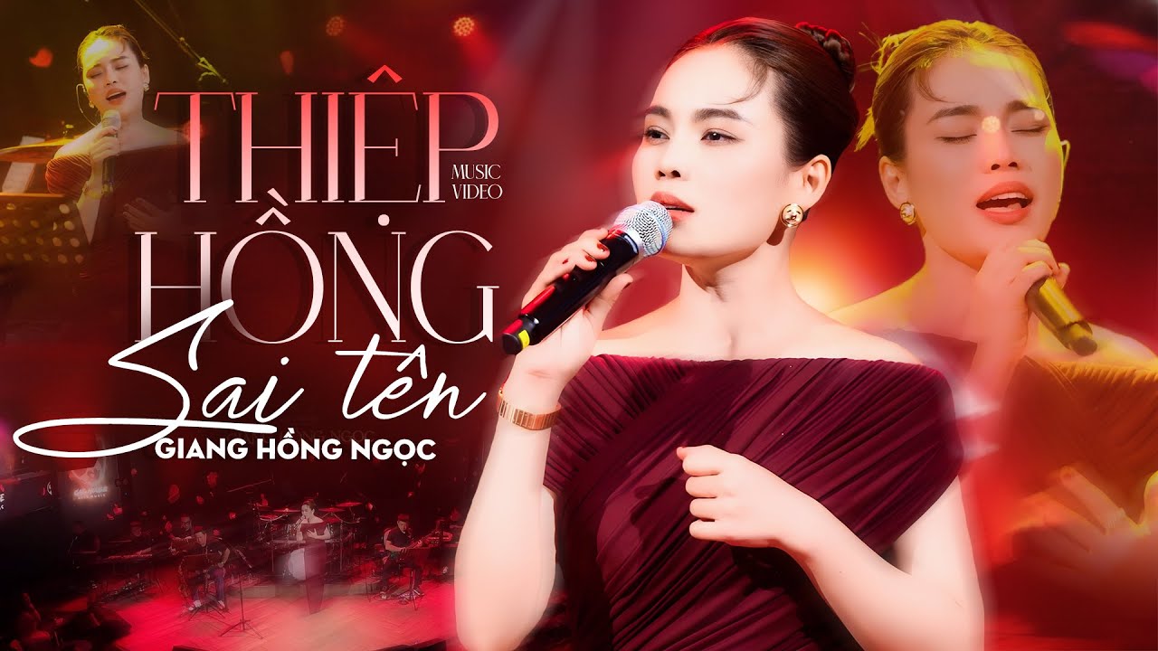 THIỆP HỒNG SAI TÊN - Nguyễn Thành Đạt | GIANG HỒNG NGỌC COVER | Em Viết Thiệp Hồng Tên Em Thì Đúng..