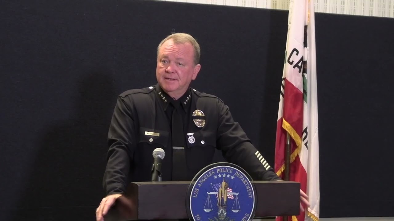 Media Availability with LAPD Chief McDonnell - July 15, 2025