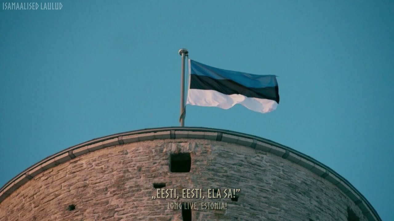 Eesti Lipp (sõnadega) | The Song of Estonian Flag (ENG SUBTITLES)