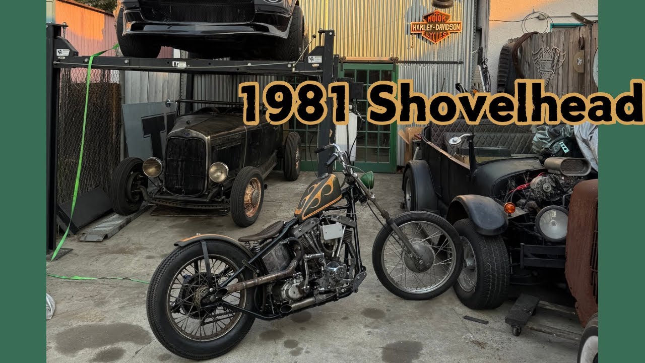 【ハーレー】1981 Shovelhead !! / 81年ショベルが完成しました！バイク紹介&走行動画