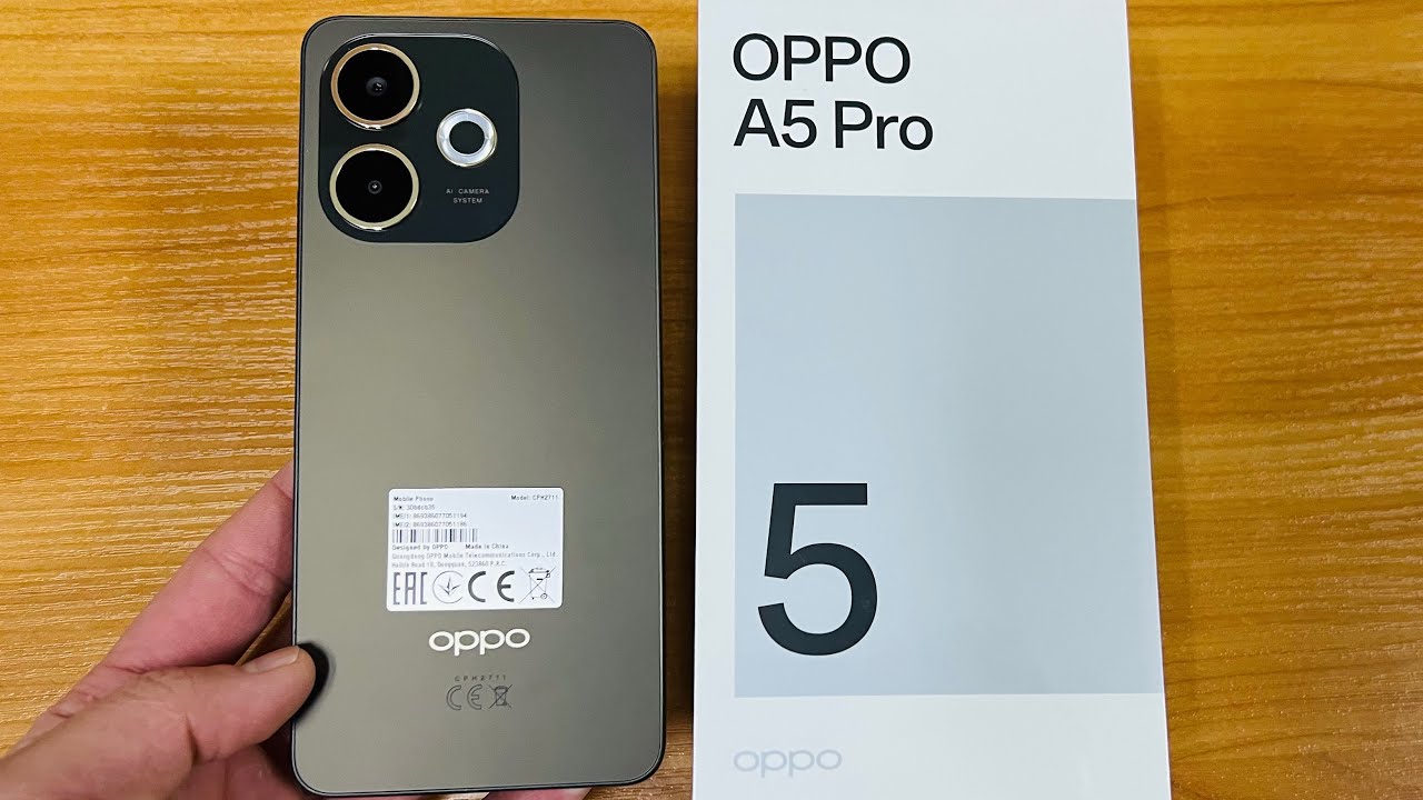 Oppo A5 Pro (CPH2695) Unboxing