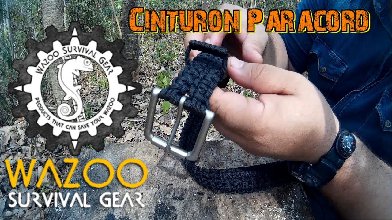 Cinturón con kit de Supervivencia Wazoo / Survival Belt