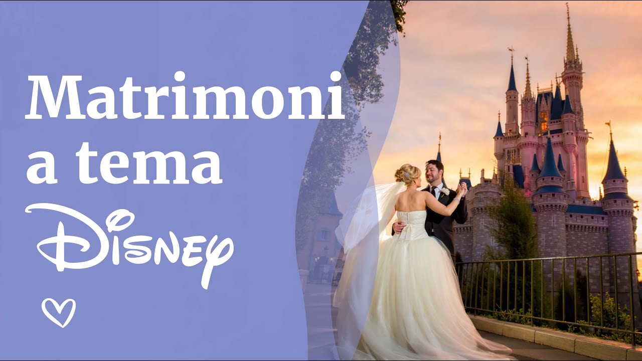 I più bei MATRIMONI a tema DISNEY ❤️