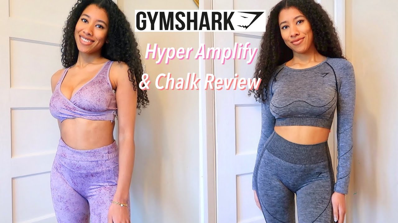 NEW Gymshark Hyper Amplify + Chalk Review! (Try on)