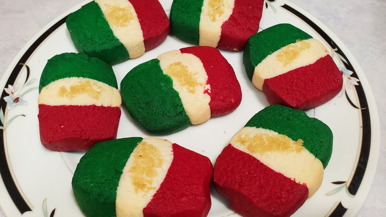Como hacer polborones bandera de México