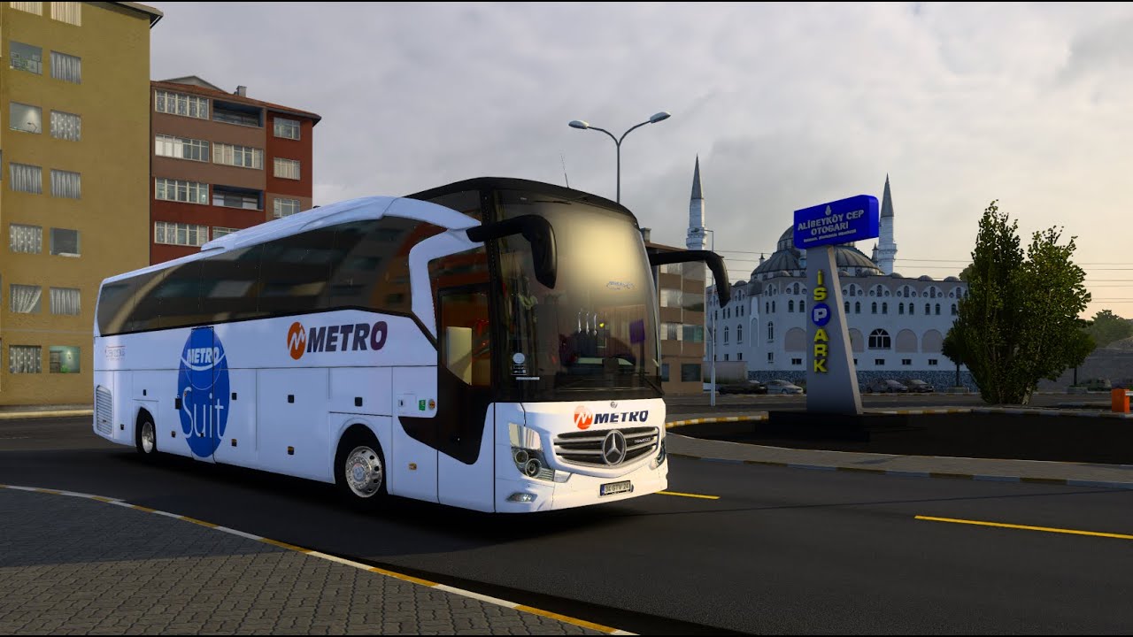 ETS 2 - Otobüs Dünyası - Metro Turizm  #ets2 1.48 #2k24  TURKEY MAP (seviye 4 ) bölüm 1