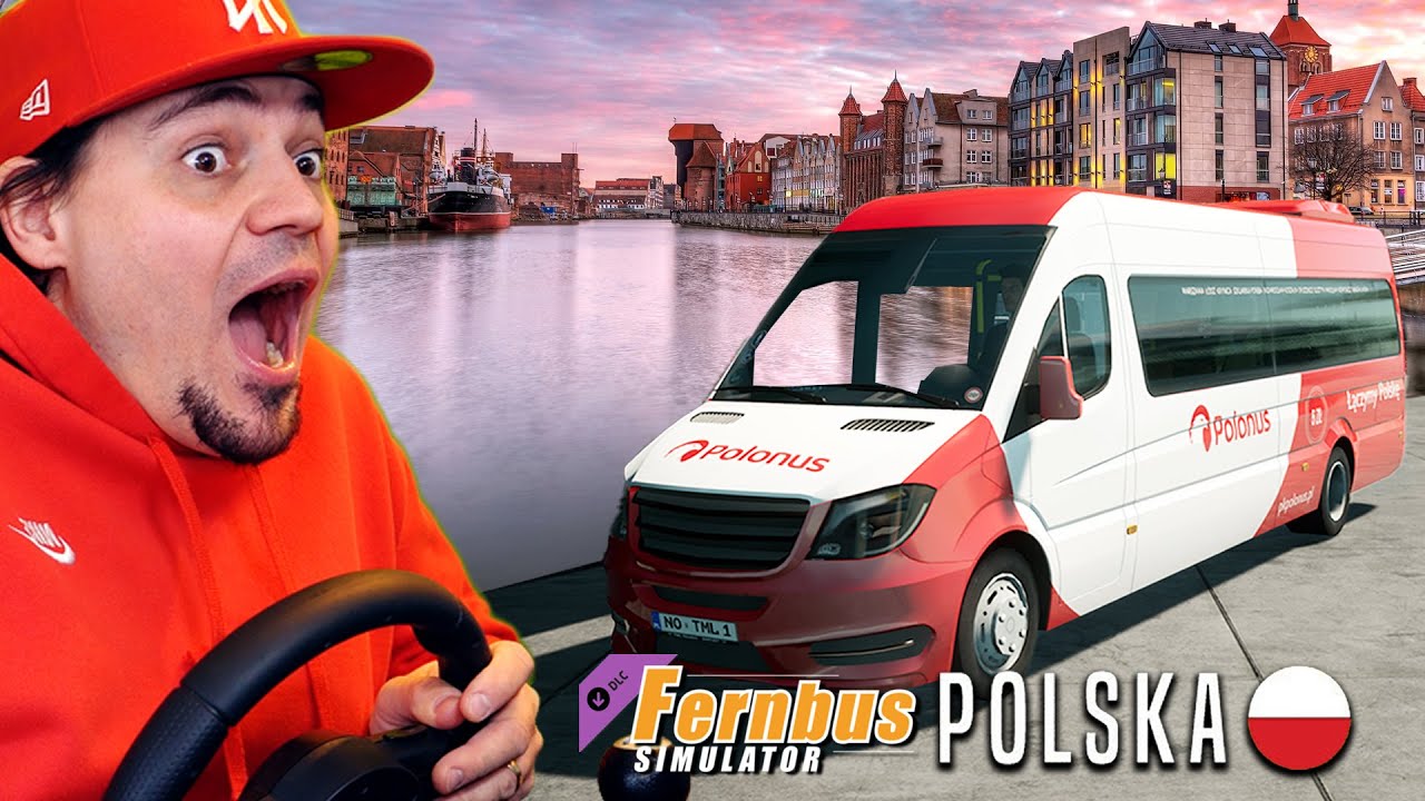 Jadę do GDAŃSKA! *statki są fajne* 🚌 Fernbus Simulator POLSKA
