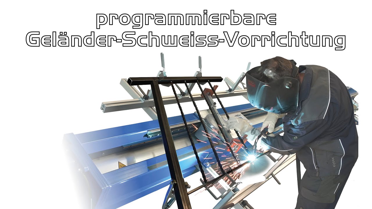 Geländer-Schweißvorrichtung (1/2)