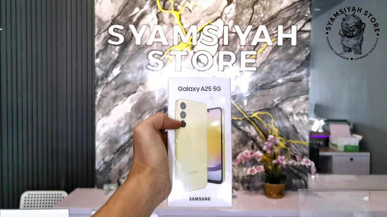 Unboxing Samsung A25 5G NFC Exynos 1280, 5000mAh, Triple 50mp 