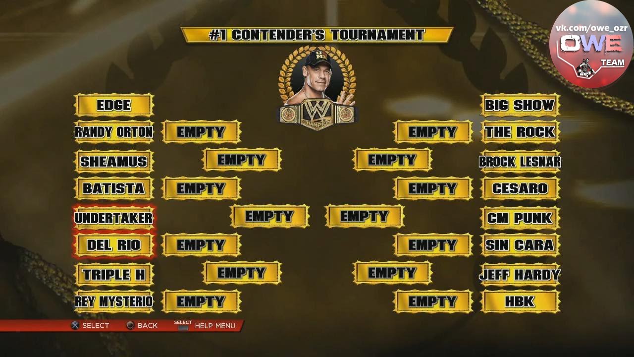 WWE 2K14 прохождения турнира Gold Rush Часть 2