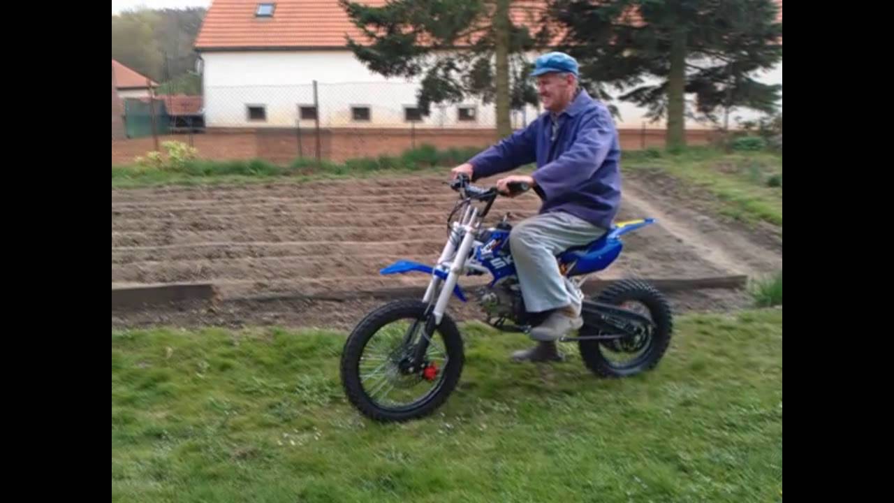 Pitbike NITRO SKY 125cc - umboxing