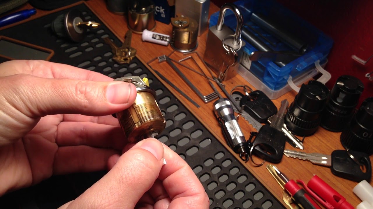 Video #25  SARGENT Challenge Lock  Pinned By Bobby Keyz   Picked and disassembled By A.L.