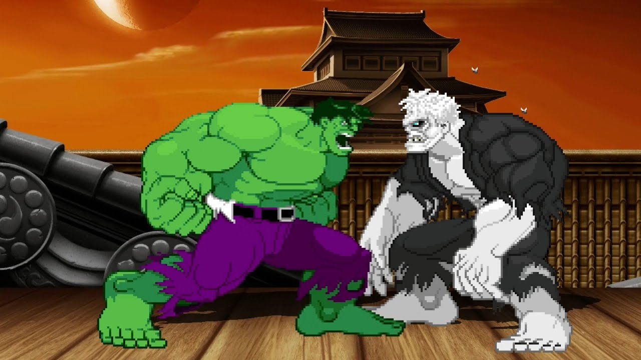 HULK vs SOLOMON GRUNDY - Highest Level Insane Fight!
