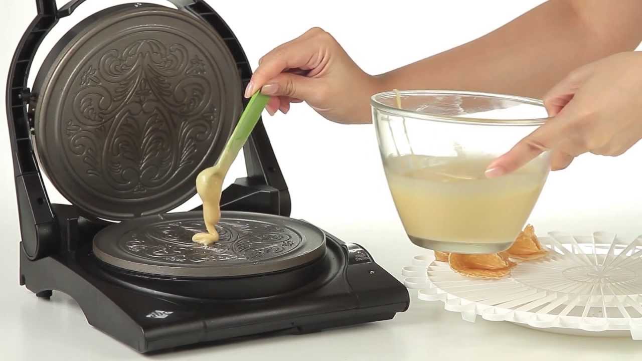 VerasuTV: ทำโคนวาฟเฟิล ง่ายๆด้วยเครื่องทำกรวยไอศกรีม/ Waffle Cone Maker