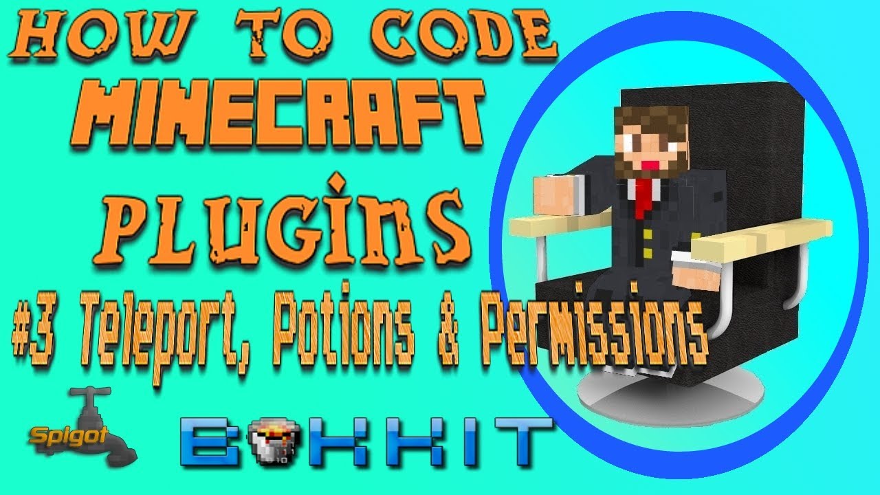Player Teleporting & Potions / Making a Lobby | Bukkit Plugin Tutorial #3 | Spigot 1.12