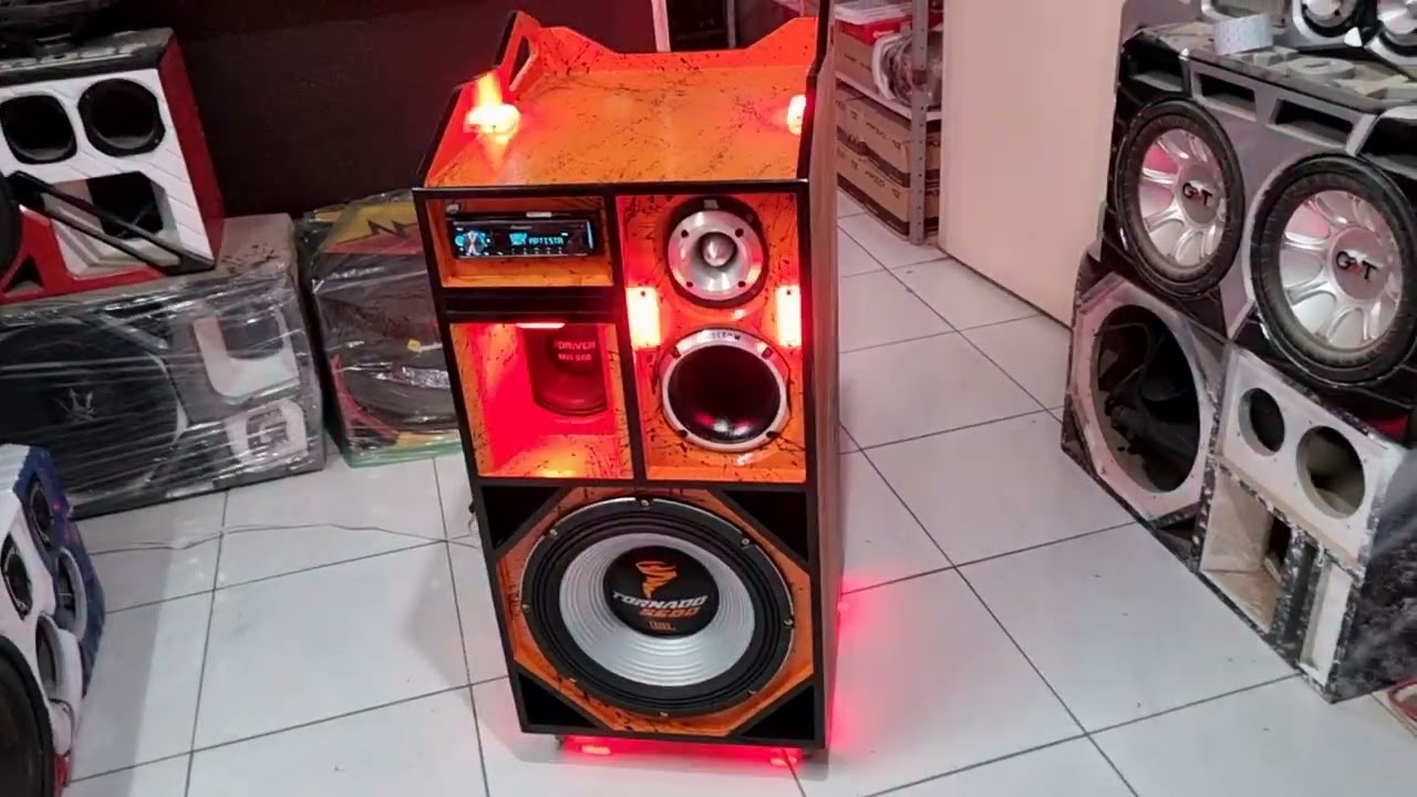 GRAVÃO INSANO NESSE TORNADO JBL 5.6