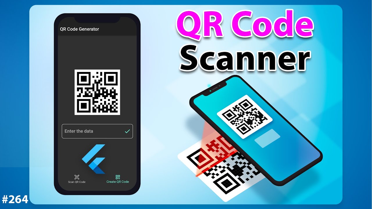 Учебное пособие по Flutter — приложение для сканирования QR-кодов и генератор QR-кодов