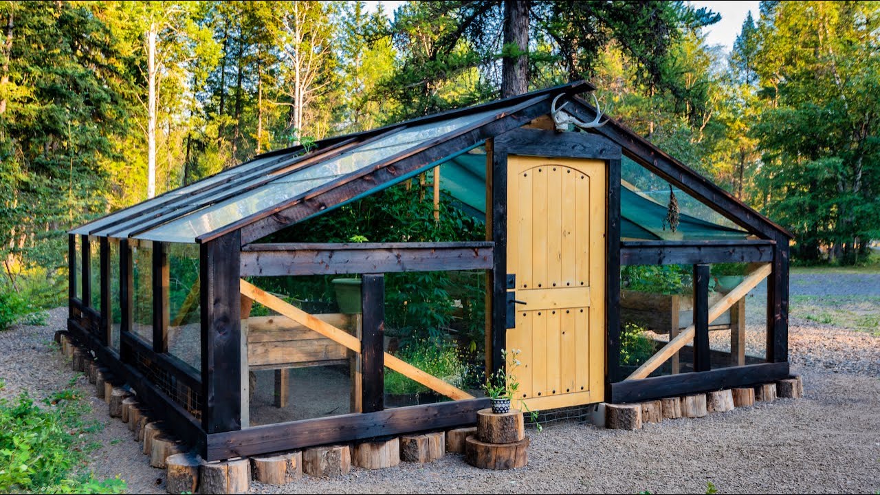 Unbelievable: GREENHOUSE Made for UNDER $3K with FREE Glass!