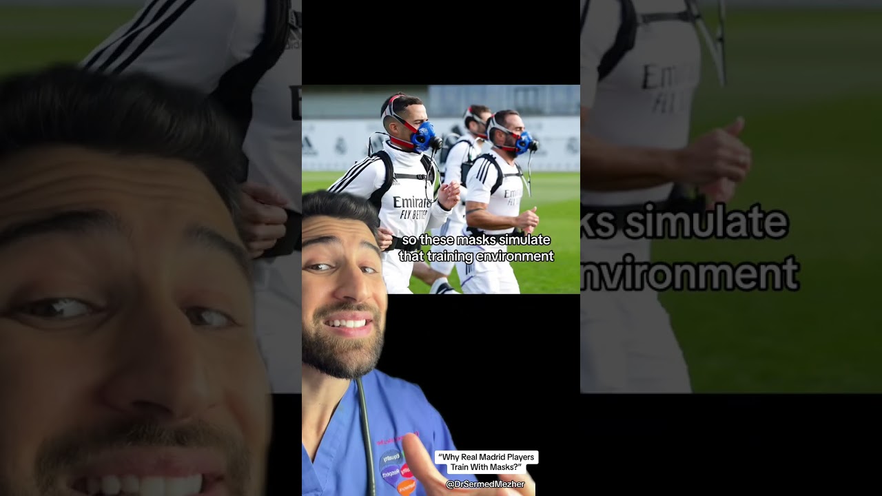 Why Do Real Madrid Players Train With Masks? #confused