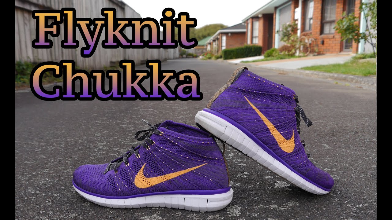 Nike Free Flyknit Chukka On-Feet & Close Up Review