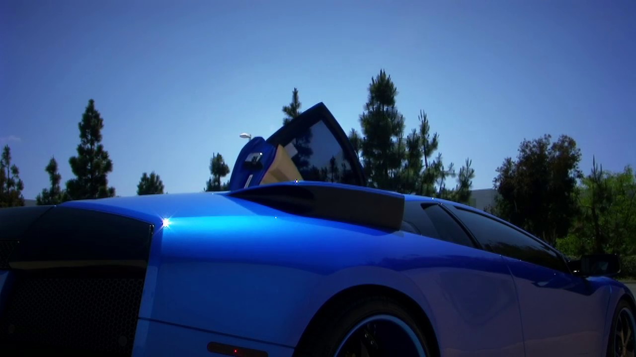 Monterey Blue Lamborghini Murcielago