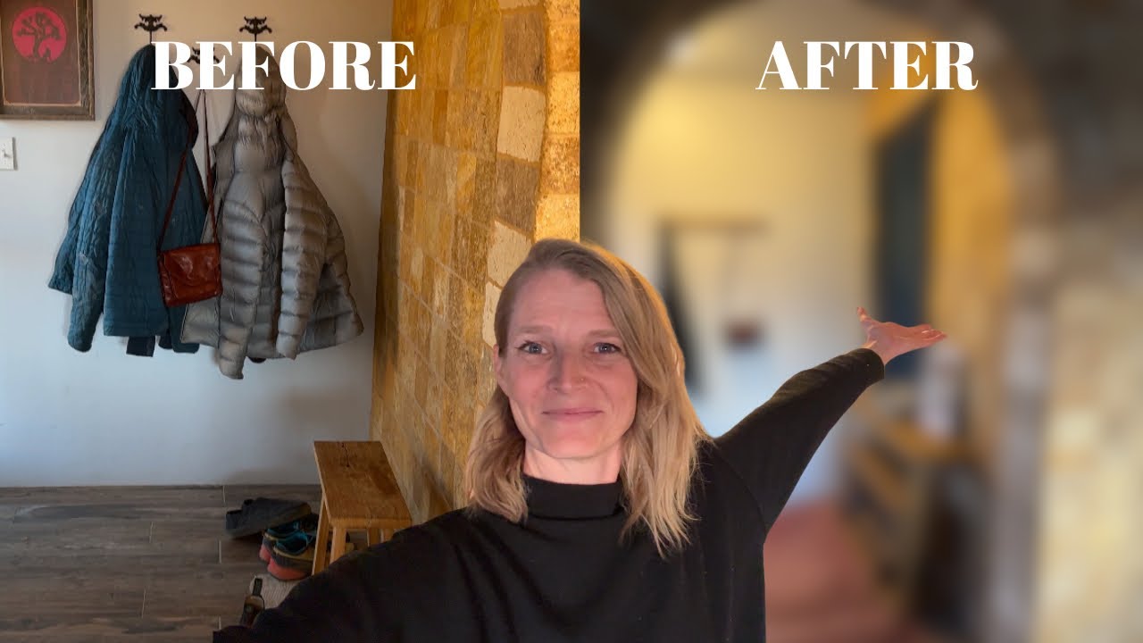 Tiny Entryway Makeover | Un-minimalize my space