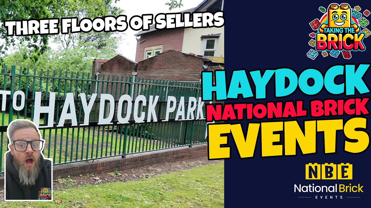 I Survived National Brick Events HAYDOCK 2025! | 3 Floors of LEGO&reg; Madness! 🧱