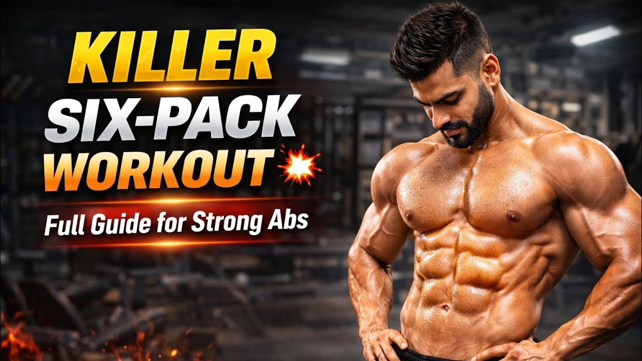 KILLER SIX-PACK WORKOUT 💥 | Full Guide for Strong & Defined Abs