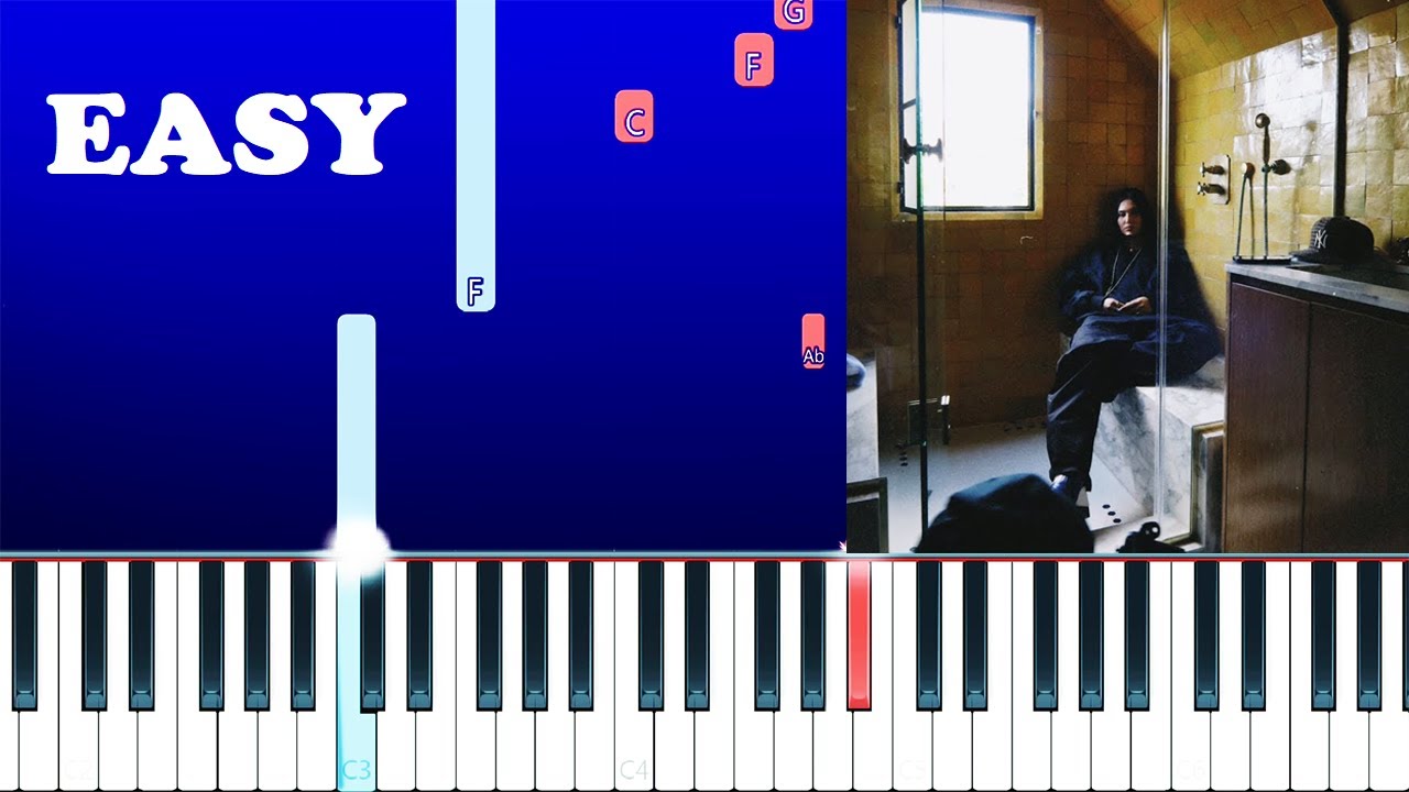 SIENNA SPIRO - MAYBE (EASY Piano Tutorial)