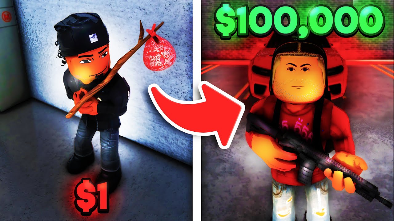 I Went From $1 To $100,000 In Roblox Liberty Stories!