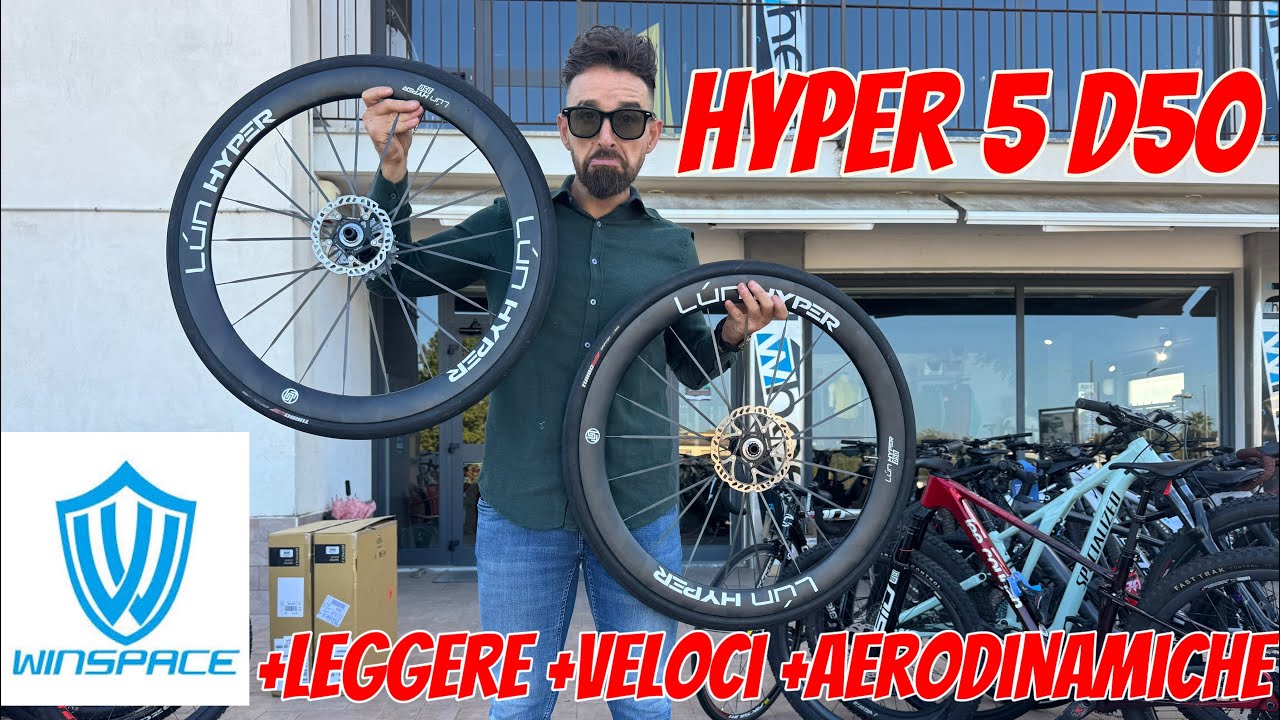New Winspace HYPER5 D50: Pi&ugrave; leggere, pi&ugrave; veloci e pi&ugrave; aerodinamiche! 