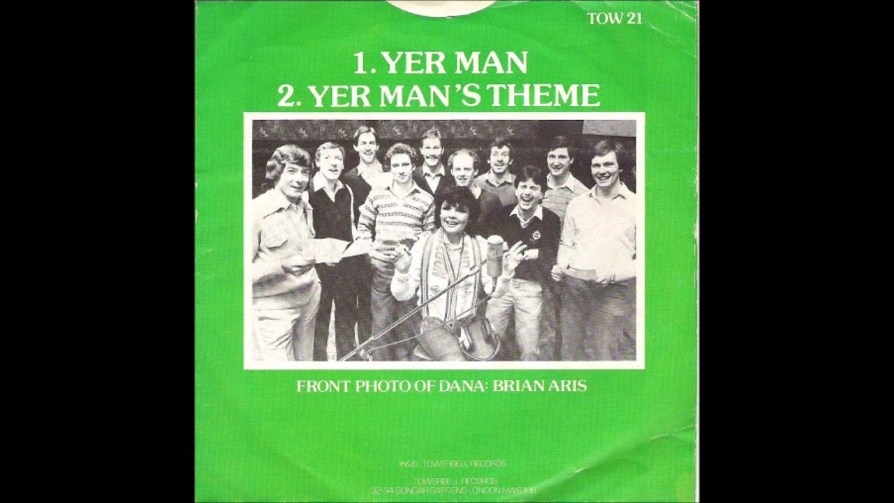 Dana & 1982 Northern Ireland World Cup Squad - Yer Man