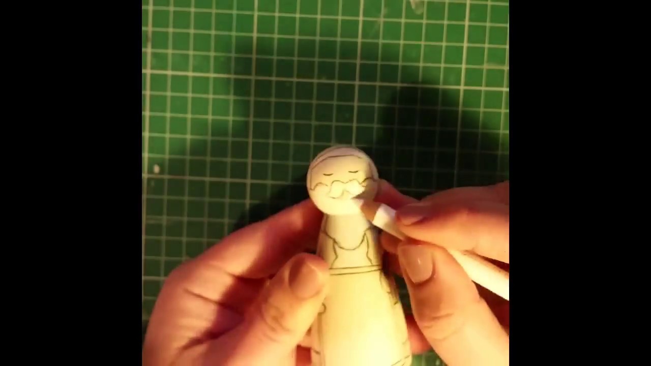Making Our Peg Dolls