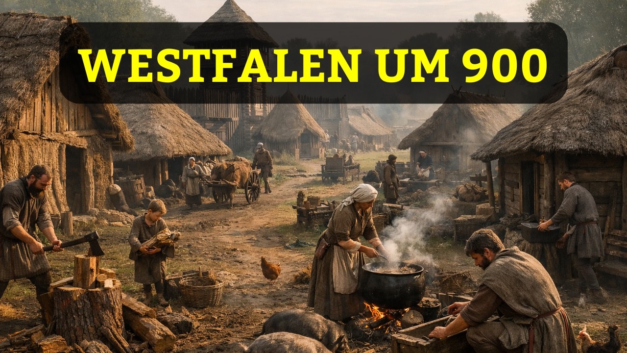 Ein Tag im Leben einer Bauernfamilie im Jahr 900 | KI-Rekonstruktion