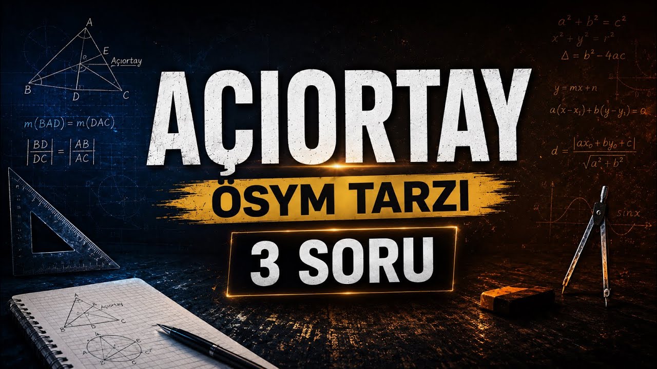 Açıortay nitelikli dört soru. #Açıortay #geometri #tyt #ösymtarzısorular #matematik 
