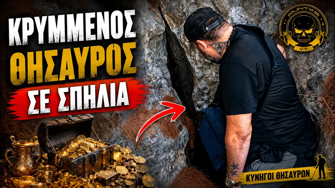 Κρυμμένος Θησαυρός σε Σπηλιά - HIDDEN TREASURE IN A CAVE