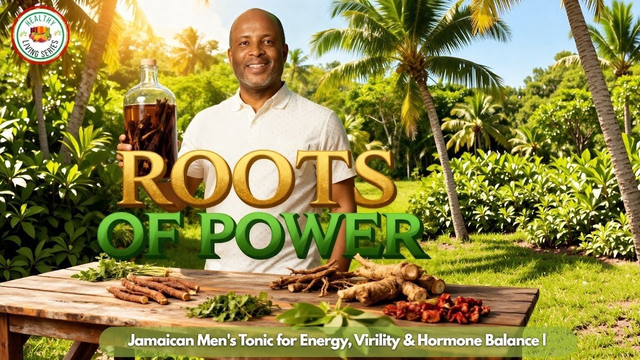 Roots of Power Jamaican Men&rsquo;s Tonic for Energy, Virility & Hormone Balance  Healthy Living Series