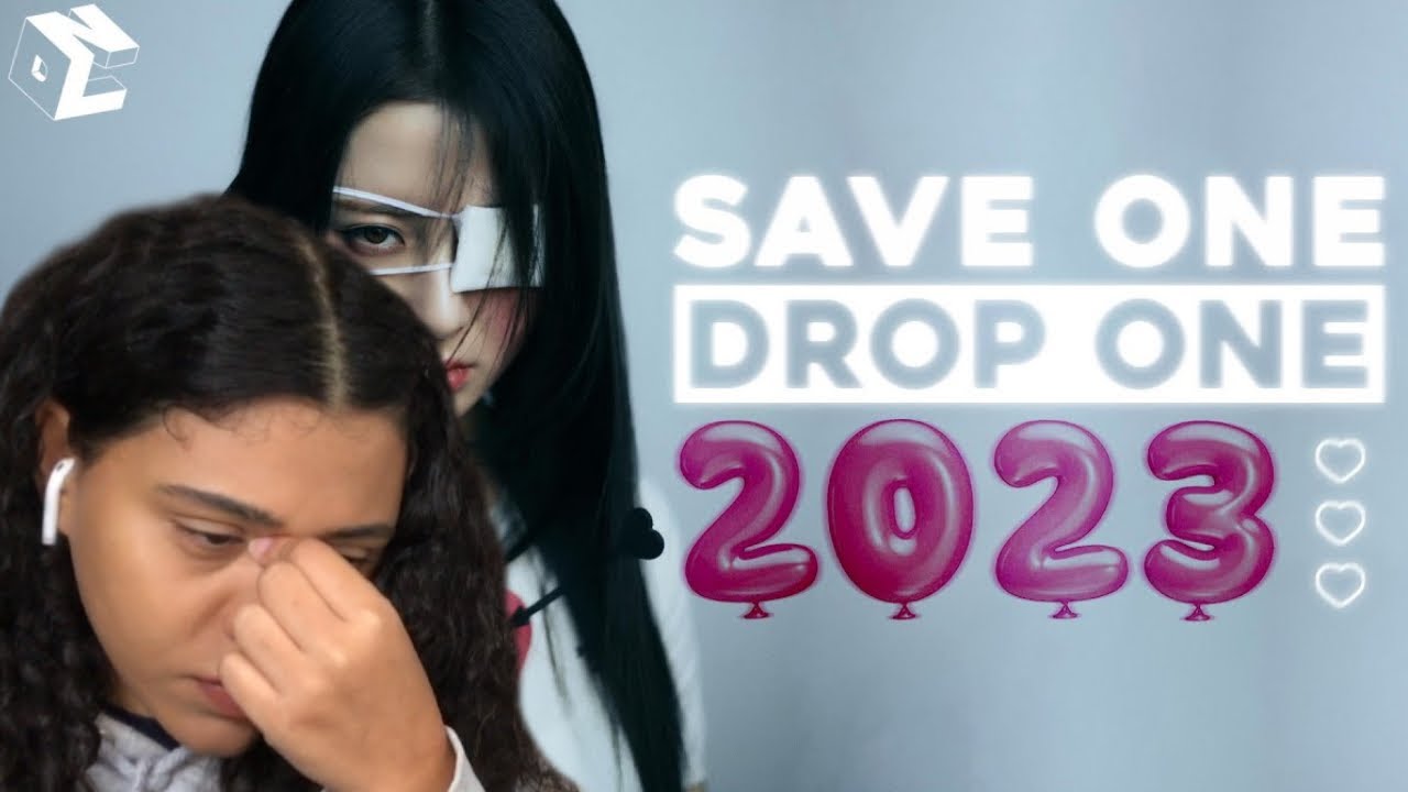 [KPOP GAME] THE ULTIMATE 2023 END-YEAR SAVE ONE DROP ONE | REACTION!!
