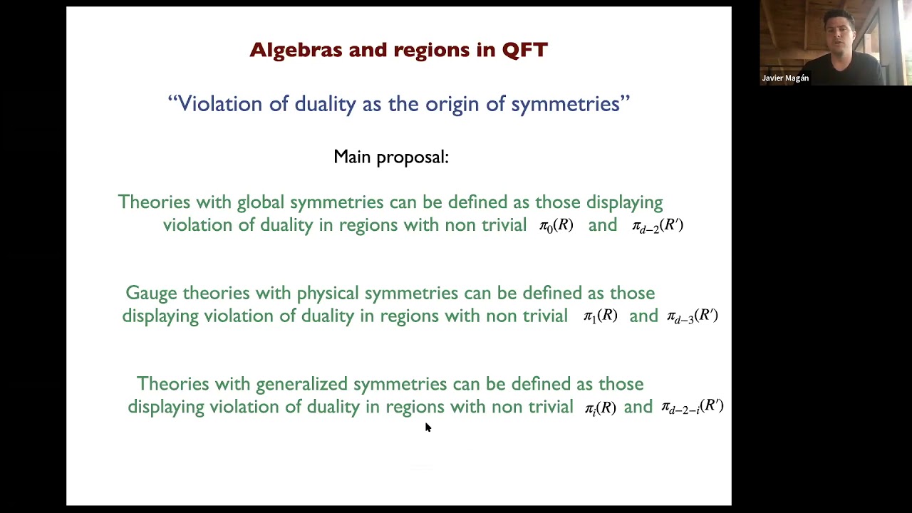 Entropic Order Parameters for the Phases of QFT - Javier Magan