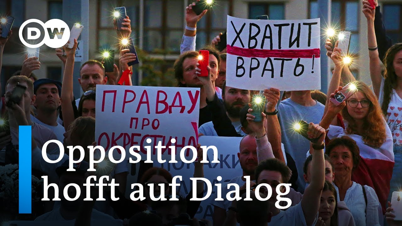 Proteste in Belarus: Kann Lukaschenko von Putin Hilfe erwarten? | DW Nachrichten