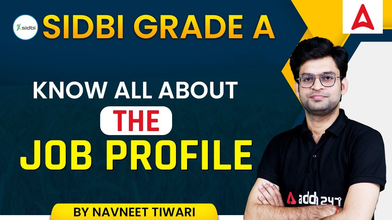 Know All About The Job Profile | SIDBI Grade A Preparation | Adda247 Regulatory Bodies