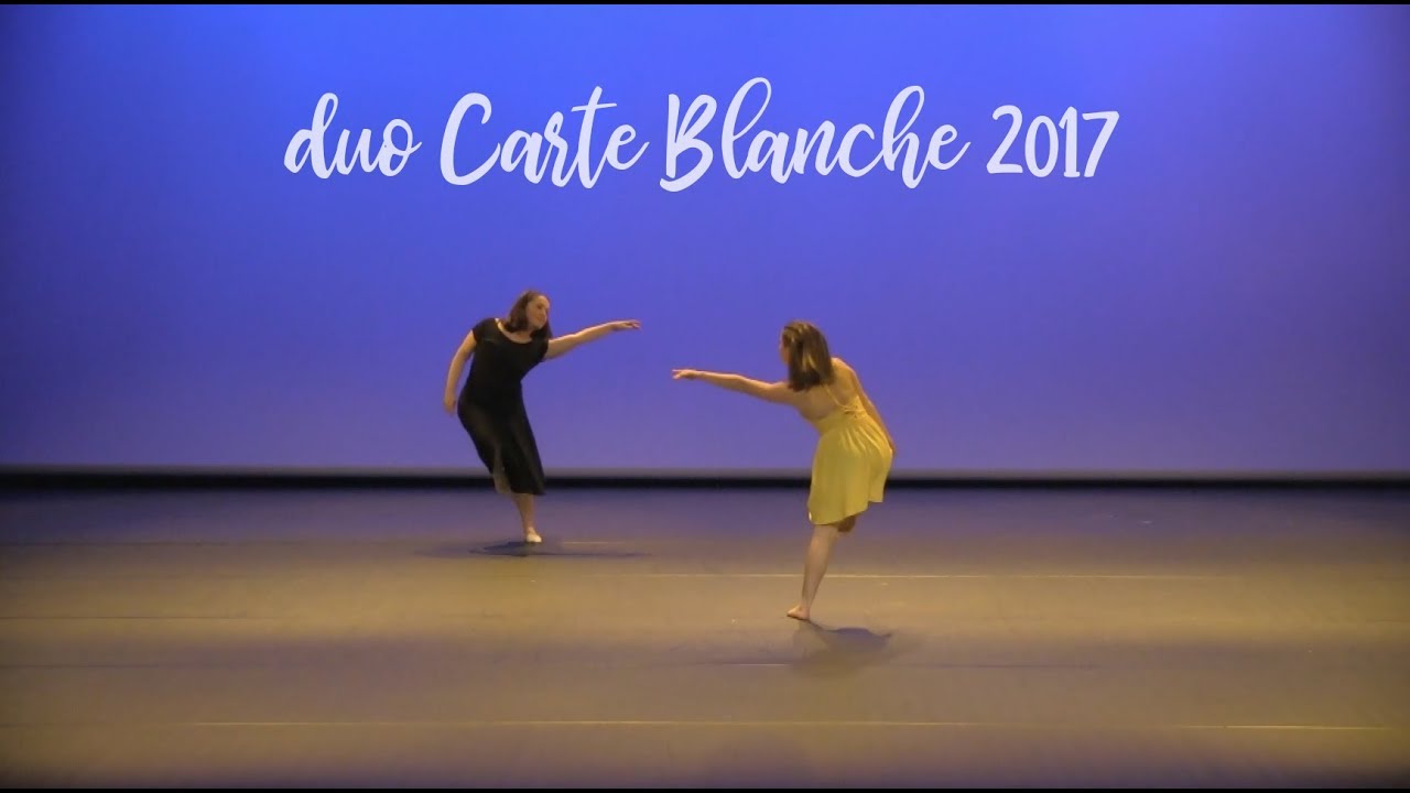 Carte Blanche 2017 - Duo de danse mère & fille