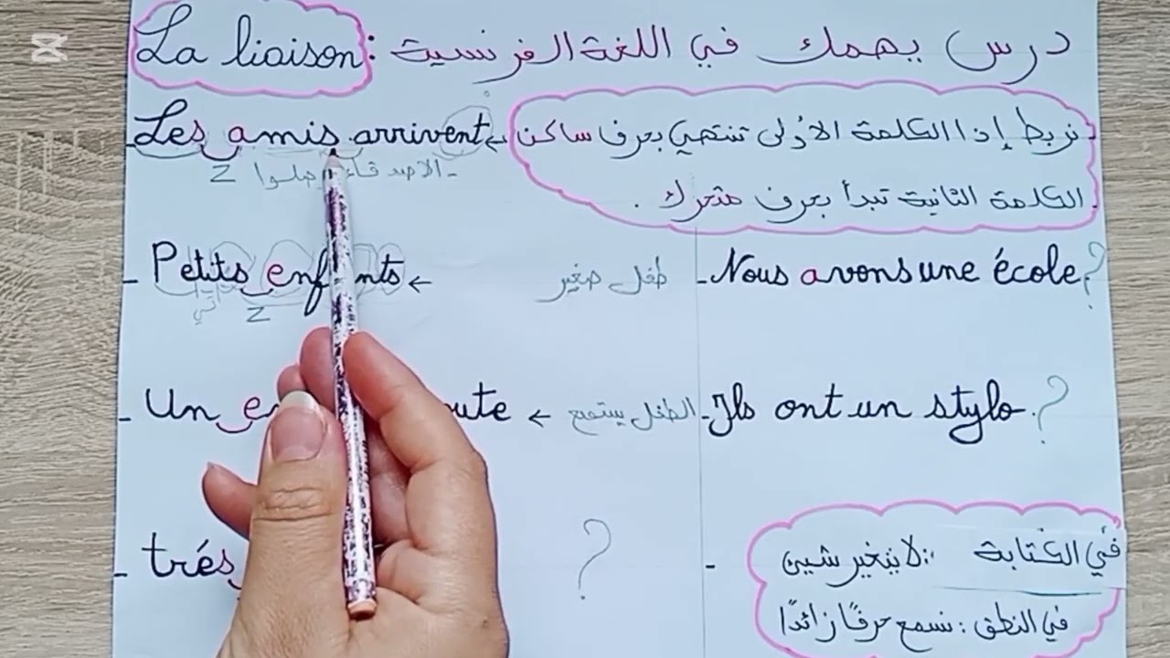 👉 La liaison en français بسهولة | أخطاء شائعة في النطق الفرنسي