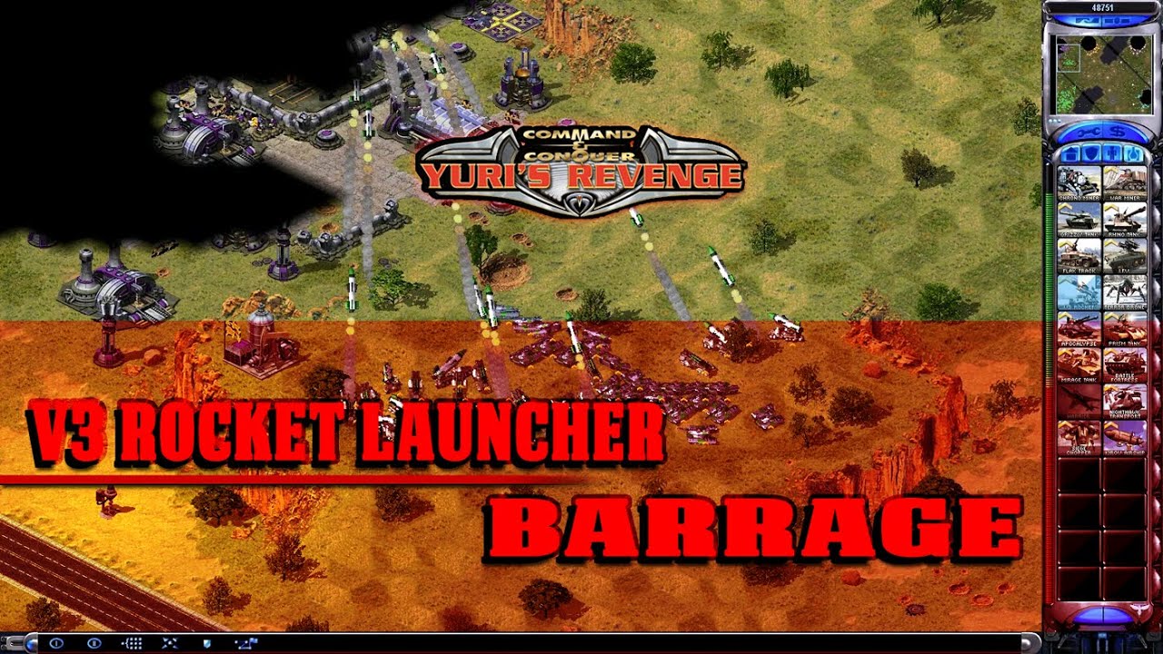 Red Alert 2: Win with V3 Rocket Launcher