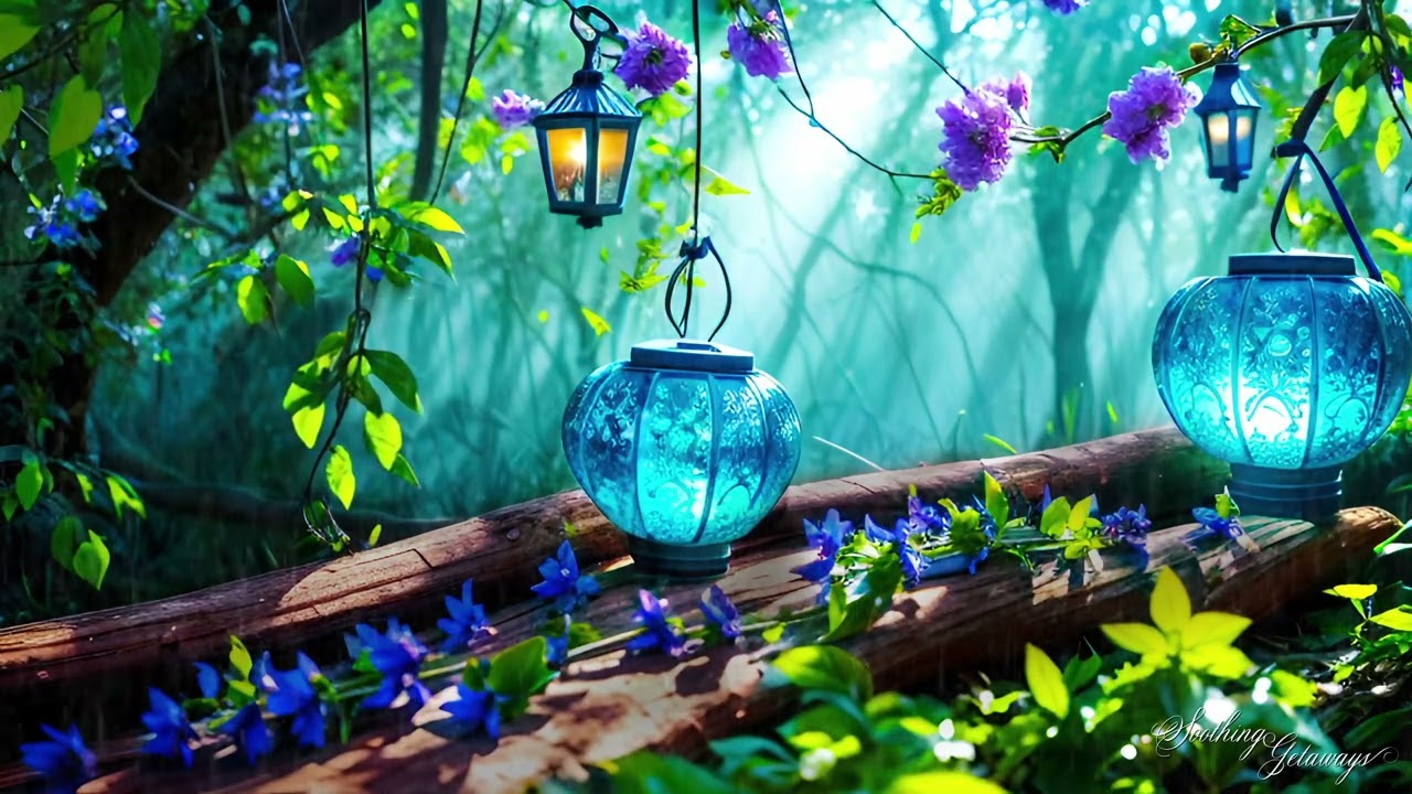 Soothing Spring Rain: Gentle Nature Sounds for Sleep or Study