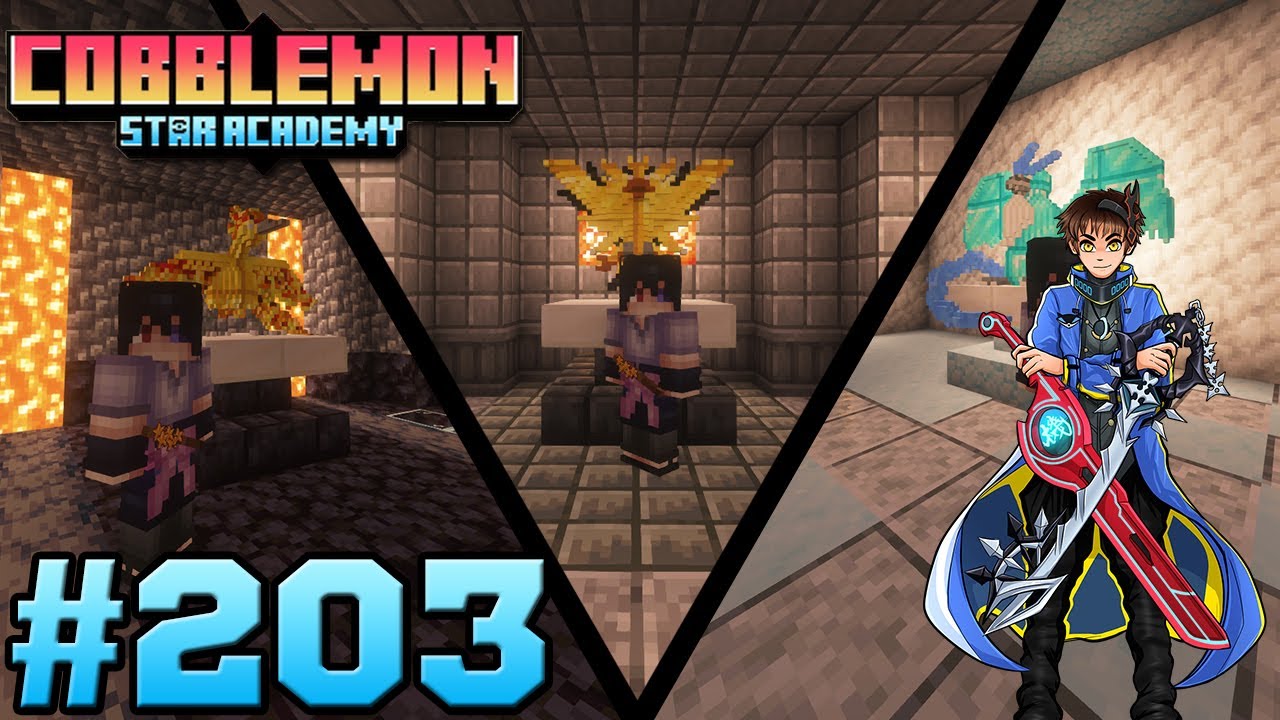 Cobblemon: Star Academy Playthrough with Chaos & the Lads part 203: Volcano Home