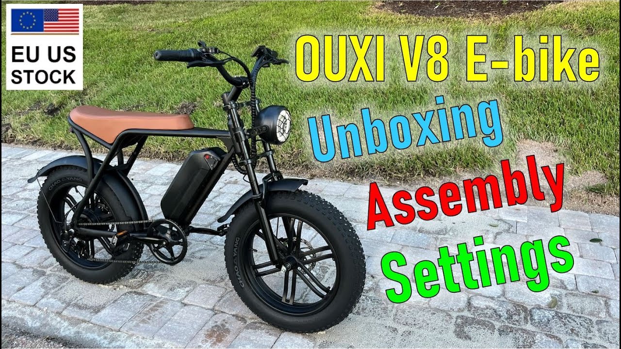 Распаковка, сборка и настройка электровелосипеда Ouxi V8, CrossBoss или Voltsteed V8
