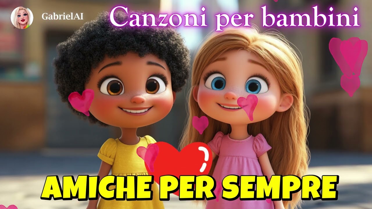 Canzoni per bambini AMICIZIA - Amiche per sempre
