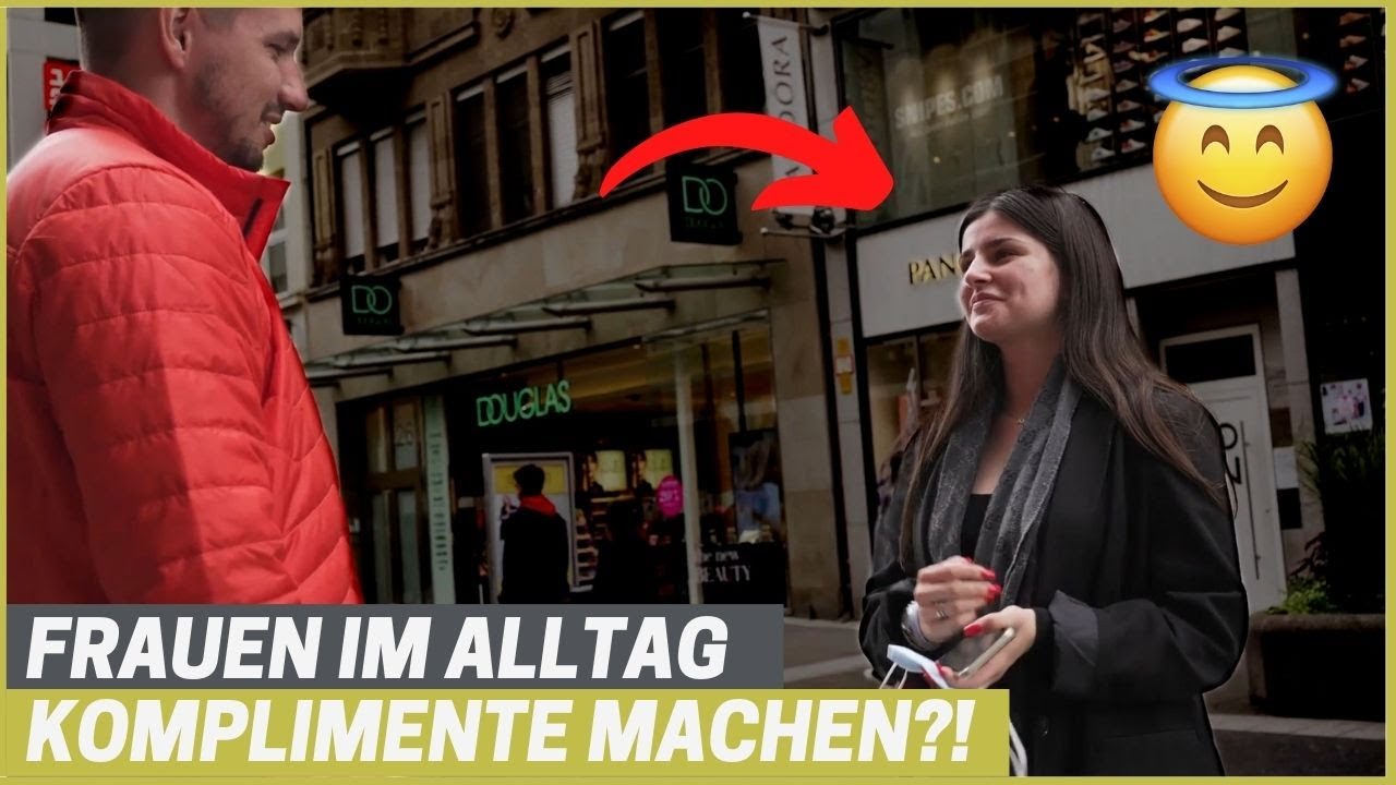 Frauen auf der Straße KOMPLIMENTE machen  - Live Beispiele