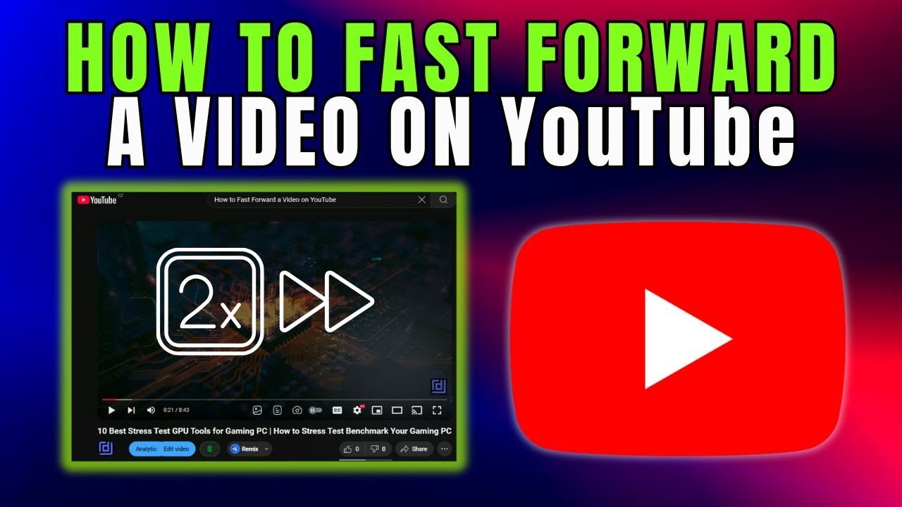 How to Fast Forward a Video on YouTube